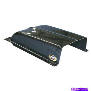 t[hxgg h~l[^[DOM-560-CFJ[{t@Co[bNICN[[GAXN[vA7x11 Dominator DOM-560-CF Carbon Fiber Look Oil Cooler Air Scoop, 7x11