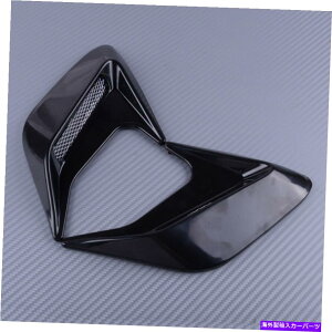 t[hxgg 2PCS 3DGAt[zCV~[VxgJo[XN[v{lbgt[hׂĂ̎ԂɓKĂ܂ 2Pcs 3D Air Flow Intake Simulation Vent Cover Scoop Bonnet Hood Fit For All Car