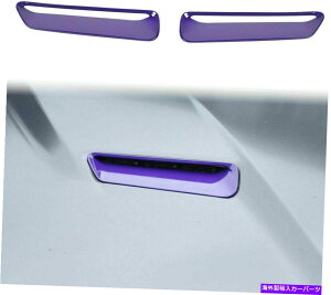 t[hxgg 2015-20_bW`W[̃tbhGARGAAEgbgGNXeAgp[c Hood Air Conditioner Air Outlet Exterior Trim Parts for 2015-20 Dodge Challenger