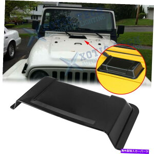 t[hxgg t[hxgJo[W[vO[JK JKU 2007-2017̃GAxgXN[vANZT[ Hood Vent Cover Air Vent Scoop Accessories for Jeep Wrangler JK JKU 2007-2017