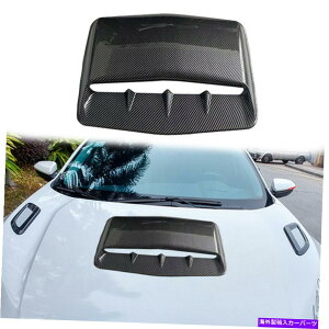 t[hxgg jo[Tt[hXN[vxg{lbgJo[gJ[GAt[J[{t@Co[ Universal Hood Scoop Vent Bonnet Cover Trim Car Air Flow Decorative Carbon Fiber