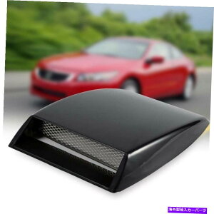 �t�[�h�x���g�g���� ���j�o�[�T���J�[�t�[�h�^�[�{�X�N�[�v�G�A�x���g�t���[�ێ摕���{���l�b�g�J�o�[ Universal Car Hood Turbo Scoop Air Vent Flow Intake Decorative Bonnet Cover