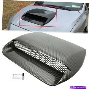 t[hxgg 2015-2021XoWRX STIJ[{t@Co[GAt[t[hXN[v{lbgxgnew For 2015-2021 Subaru WRX STI Carbon Fiber Air Flow Hood Scoop Bonnet Vent NEW