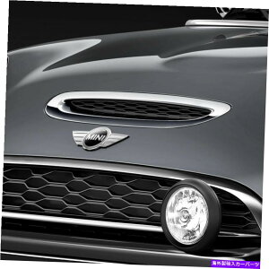 t[hxgg ~jN[p[S F55 4hAF56n[hgbvNt[hXN[v2014-2017{OEM Mini Cooper S F55 4-DOOR F56 Hardtop Chrome Hood Scoop 2014-2017 Genuine OEM