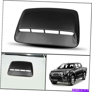 t[hxgg Black 523tg{lbgt[hXN[vJo[C\YD}bNXD}bNXu[h2012-15 BLACK 523 FRONT BONNET HOOD SCOOP COVER FOR ISUZU DMAX D-MAX BLADE 2012-15