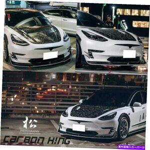 t[hxgg 17+eXf3 4DZ_GNXeAt[hXN[v{lbgtH[WJ[{t@Co[ 17+ Fit For Tesla Model 3 4D Sedan Exterior Hood Scoop Bonnet Forge Carbon Fiber