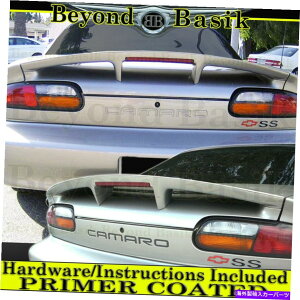 �t�[�h�x���g�g���� 1993 1994-2002�V�{���[�V�{���[�J�}��SS�t�@�N�g���[�X�^�C���X�|�C���[�E�B���OW/LED�v���C�}�[ 1993 1994-2002 Chevy Chevrolet Camaro SS Factory Style Spoiler Wing w/LED PRIMER�y���s�A���i�z