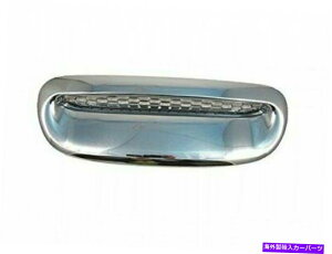 t[hxgg ~jN[p[S R52 R53 2001-2006pNtgt[hXN[vxgJo[I[o[C Chromed Front Hood Scoop Vent Cover Overlay for Mini Cooper S R52 R53 2001-2006