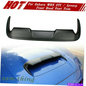 t[hxgg XoWRX STI 4th?? Levorg DTOtgt[hXN[vxgJo[ɓKĂ}bgubNtBbg Matte Black Fit FOR SUBARU WRX STI 4th Levorg DTO Front Hood Scoop Vent Cover
