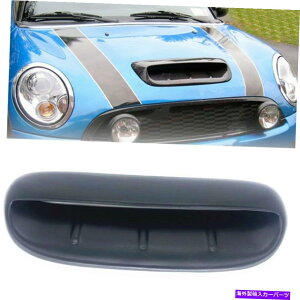 t[hxgg 2002N2005Ñ}bgubNt[h{lbgXN[vGAxg2004~jN[p[S R53 R50 Matte Black Hood Bonnet Scoop Air Vent For 2002-2005 2004 Mini Cooper S R53 R50
