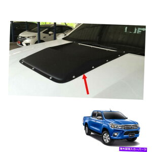 t[hxgg {lbgt[hXN[vibcJo[g}bgubNg^nCbNXH2015 2016 17 Bonnet Hood Scoop Nuts Cover Trim Matte Black For Toyota Hilux Revo 2015 2016 17