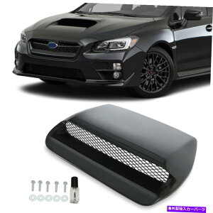 t[hxgg ԃt[hXN[vGACe[Nxg{lbgJo[2015-2021XoWRX STĨg Car Hood Scoop Air Intake Vent Bonnet Cover Trim For 2015-2021 Subaru WRX STI