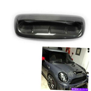 �t�[�h�x���g�g���� �J�[�{���t�@�C�o�[�t�[�h�{���l�b�g�X�N�[�v�x���g�J�o�[�L�b�g�~�j�N�[�p�[S R56 2007-14 2013 Carbon Fiber Hood Bonnet Scoop Vent Cover Kit For Mini Cooper S R56 2007-14 2013