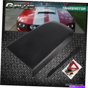 t[hxgg 2005N2009ÑtH[h}X^OGT V8[VOt[hXN[vxgubNɓKĂ܂ Fit For 2005-2009 Ford Mustang GT V8 Racing Hood Scoop Vent Black