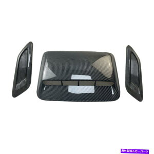 t[hxgg J[Z^[ƃTChGAt[zCXN[v^[{{lbgxgJo[t[hABSvX`bN Car Center&Side Air Flow Intake Scoop Turbo Bonnet Vent Cover Hood ABS Plastic