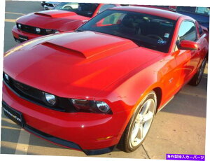 t[hxgg 2010N2014ÑtH[h}X^Ô߂̖h̍HX^C̃t[hXN[v UNPAINTED FACTORY STYLE HOOD SCOOP FOR A 2010-2014 FORD MUSTANG