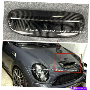 t[hxgg J[{t@Co[t[hXN[v{lbgxgBMW~jN[p[S R53 01-06p傫ȃg Carbon Fiber Hood Scoop Bonnet Vent Larger Trim For BMW Mini Cooper S R53 01-06