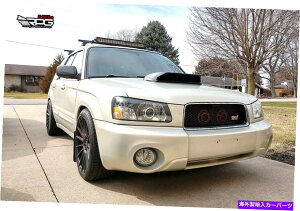 t[hxgg RPG STI Large 4 "J[{t[hXN[vAbvO[h03-08 Subaru Forester XT SG5 SG9 RPG STi Large 4" Carbon Hood Scoop Upgrade for 03-08 Subaru Forester XT SG5 SG9