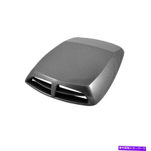 t[hxgg _~[J[GAt[zCt[hXN[vxg{lbgJo[J[{t@Co[bN25x33cm Dummy Car Air Flow Intake Hood Scoop Vent Bonnet Cover Carbon Fibre Look 25x33CM