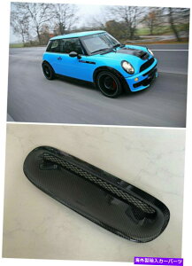 t[hxgg J[{t@Co[t[h{lbgXN[vxgJo[{fBLbg~jN[p[S R53 01-06 Carbon Fiber Hood Bonnet Scoop Vent Cover Body Kit For Mini Cooper S R53 01-06