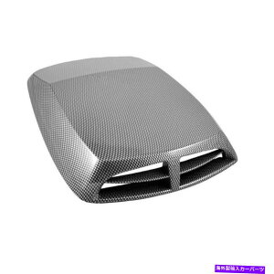 t[hxgg Ԃ̃GAt[zCt[hXN[vfR[V_~[GAABSvX`bNJo[ Car Airflow Intake Hood Scoop Decoration Dummy Air Entrance ABS Plastic Cover