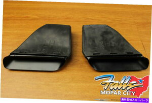 t[hxgg 2008-2014 Dodge Challenger R/TSRT8 Hood Scoops 2Mopar OEMZbg 2008 - 2014 Dodge Challenger R/T & SRT8 Hood Scoops Set of Two Mopar OEM