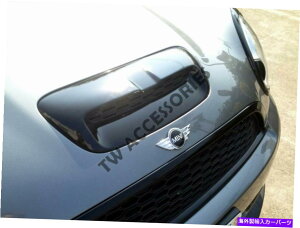 t[hxgg ~jN[p[S 07-13 R55/R56/R58/R59t[hxgXN[vOOXubNyCg Mini Cooper S 07-13 R55/R56/R58/R59 hood vent scoop grille-Gloss Black Painted