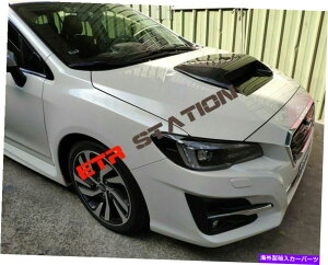 t[hxgg Subaru LevorgWRX STI 2015+̃J[{t@Co[̃t[hXN[v Carbon Fiber Oversize Hood Scoop For Subaru Levorg and WRX STI 2015+