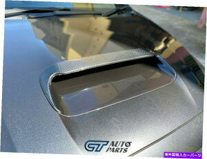 t[hxgg c.StyleJ[{{lbgXN[vxgJo[Jo[15-21XoWRX levorg STÎ߂̃g C.Style Carbon Bonnet Scoop Vent Cover Trim for 15-21 Subaru WRX Levorg STI