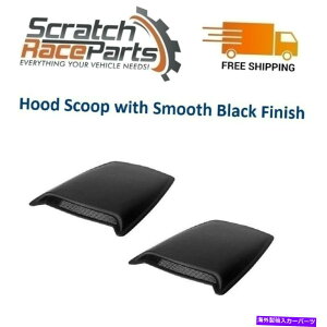 �t�[�h�x���g�g���� AVS�~�f�B�A���u���b�N2�s�[�X�t�[�h�X�N�[�v80002���炩�ȃu���b�N�d�グ AVS Medium Black 2-Piece Hood Scoop with 80002 Smooth Black Finish�y���s�A���i�z