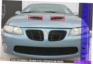 t[hxgg GTG 2004-2006|eBAbNGTO 2PCOXubNI[o[Ct[hrbgOLbg GTG 2004 - 2006 Pontiac GTO 2PC Gloss Black Overlay Hood Scoop Billet Grille Kit