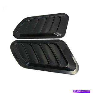 t[hxgg 2PCSԗTChGAt[tF_[XN[vXebJ[̑ 2PCS Car Vehicle Side Air Flow Fender Scoop Sticker Decor