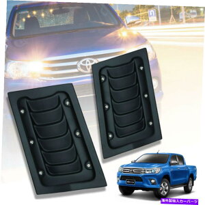 t[hxgg g^nCbNXHM70 M80bR15-2020̃}bgubN{lbgt[hXN[vJo[ Matte Black Bonnet Hood Scoop Cover For Toyota Hilux Revo M70 M80 Rocco 15-2020
