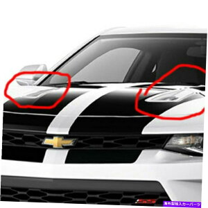 �t�[�h�x���g�g���� 2016-2018 Chevrolet Camaro Hood Scoop Vents New OEM�y�ASummit White 23408564 2016-2018 Chevrolet Camaro Hood Scoop Vents New OEM Pair Summit White 23408564
