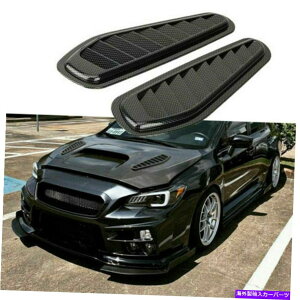 t[hxgg yAJ[{t@Co[J[op[TChGAt[ʋCzCzCTO Pair Carbon Fiber Car Bumper Side Air Flow Vent Intake Shark Grille Decoration