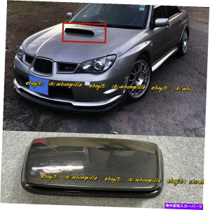 t[hxgg 2006N2007ÑJ[{t@Co[t[h{lbgێxgXN[vXoCvbTWRX STI Carbon Fiber Hood Bonnet Intake Vent Scoop For 2006-2007 Subaru Impreza WRX STi