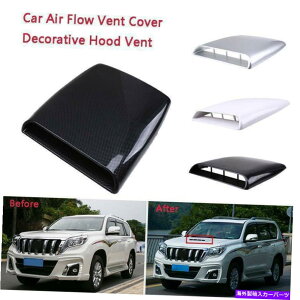 t[hxgg USjo[TJ[GAt[zCt[hXN[vxg{lbgx[XJo[g US Universal Car Air Flow Intake Hood Scoop Vent Bonnet Base Cover Trim Decor