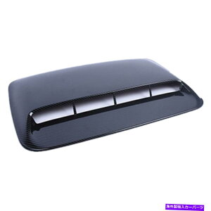 t[hxgg ABSJ[GAt[zCt[hXN[vxgpl{lbgJo[fR[V2PCS ABS Car Air Flow Intake Hood Scoop Vent Panel Bonnet Cover Decoration 2PCS