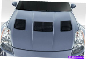�t�[�h�x���g�g���� Duraflex GT1 Hood Vents Body Kit 2003-2006 Nissan 350Z Z33 Duraflex GT1 Hood Vents Body Kit for 2003-2006 Nissan 350Z Z33�y���s�A���i�z