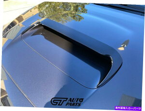 t[hxgg OXubNtg{lbgXN[vxgJo[g15-21XoWRX levorg stî߂̃g Gloss Black Front Bonnet Scoop Vent Cover Trim For 15-21 Subaru WRX LEVORG STI