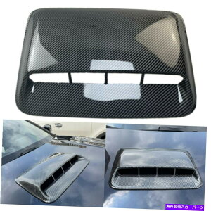 t[hxgg ԑ̑tgZ^[GAt[zCt[hXN[vxg{lbgJo[vX`bN Car Body Decor Front Center Air Flow Intake Hood Scoop Vent Bonnet Cover Plastic