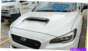 t[hxgg C.Style V2 Matte Black Front Bonnet Scoop 2015-2021 Subaru WRX Sti Levorg C.Style V2 Matte Black Front Bonnet Scoop For 2015-2021 Subaru WRX STI LEVORG