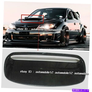 t[hxgg Subaru Impreza 11th WRX STI 2015-20̃J[{t@Co[GAXN[v{lbgxgJo[ Carbon Fiber Air Scoop Bonnet Vent Cover For Subaru Impreza 11th WRX STi 2015-20