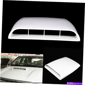 t[hxgg XN[vfJ[VGAzbgt[{lbgJo[zCgJ[Ce[Nxgt[h Scoop Decal New Air Hot Flow Bonnet Cover White Car Intake Vent Hood Decorative