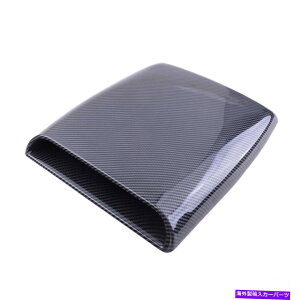 t[hxgg jo[TABS[XGAt[xg^[{t[hXN[vJo[ Universal ABS Racing Air Flow Vent Turbo Hood Scoop Cover
