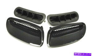 t[hxgg ubNABSt[hXN[vƃo[_NgZbg2004-2006|eBAbNGTO Reproduction Black ABS Hood Scoop and Rubber Duct Set 2004-2006 Pontiac GTO