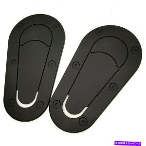 t[hxgg ԃt[hGAt[XN[vfR[VxgJo[ubNx 2s[X CAR HOOD AIR FLOW SCOOP DECORATION VENT COVER BLACK X 2 PIECES