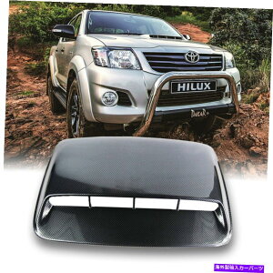 フードベントトリム トヨタハイラックスビーゴMK7ターボ4WD 2011-2014にフィットするボンネットスクープフードカバー BONNET SCOOP HOOD COVER FIT FOR TOYOTA HILUX VIGO MK7 TURBO 4WD 2011-2014
