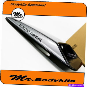 フードベントトリム トヨタ・ハイラックスのためのターボディーゼルデカール付きユニバーサルボンネットスクープ UNIVERSAL BONNET SCOOP WITH TURBO DIESEL DECAL FOR TOYOTA HILUX