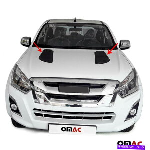 t[hxgg IȃGAt[Ce[NXN[v{lbgxgt[hISUZU D MAX 2015-2019 Decorative Air Flow Intake Scoop Bonnet Vent Hood For Isuzu D Max 2015-2019